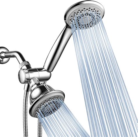 Aqua Elegante 3 Inch High Pressure Shower Head - Best Pressure Boosting, Wall Mount, Bathroom Showerhead For Low Flow Showers, 2.5 GPM - Chrome. 4.6 out of 5 stars. 13,892. 500+ bought in past month ... Shower Head Handheld with All Metal Showerhead Holder,High Pressure Built-in Power Wash Hand Held Showerhead with Extra Long …